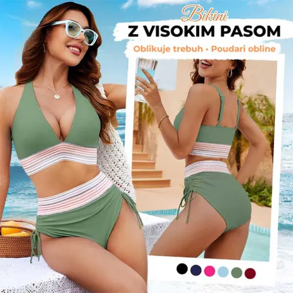 ShapeBikini™ z visokim pasom za oblikovanje postave